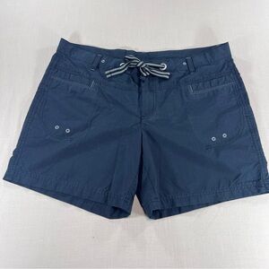 Columbia Women’s Hiking Trail Shorts Black Drawstring Outdoor Camping Fishing